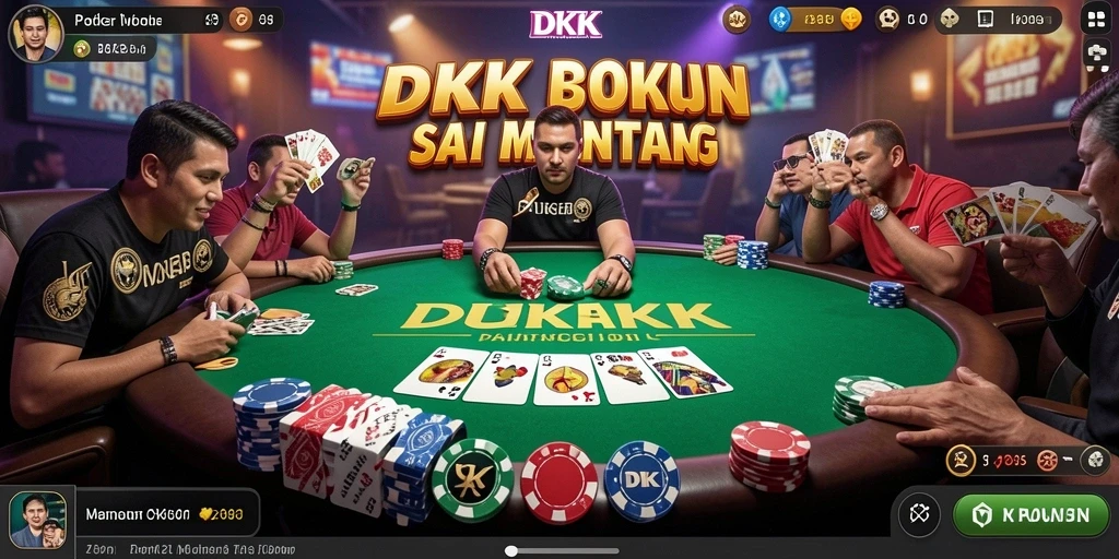 Tampilan gameplay DKK yang menegangkan dan menantang.