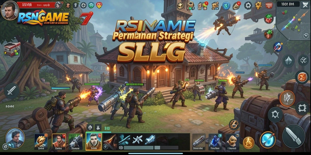 Tampilan gameplay RSNGAME yang menegangkan dan seru bagi para pemain.