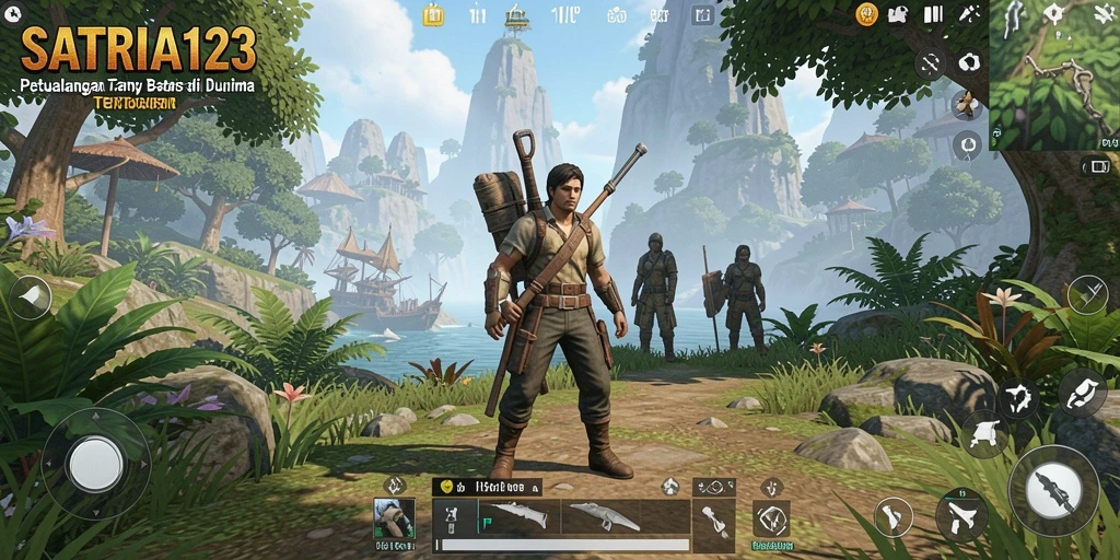 Tampilan menakjubkan dari gameplay SATRIA123 yang penuh petualangan.